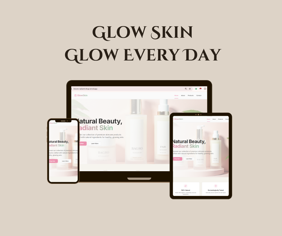 Bloom Radiant Shop Beauty & Skincare Store